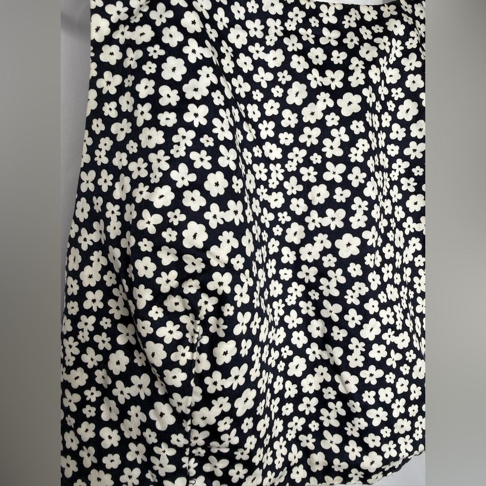 Mikoh floral bleu and white crop top size 2 - Picture 2 of 9